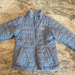 North face reversible girl’s winter coat